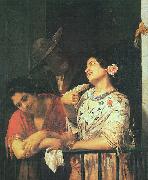 Mary Cassatt On the Balcony Spain oil painting reproduction